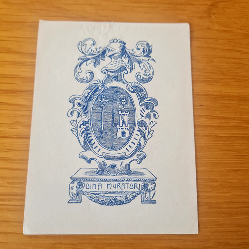 Libris dina muratori - ex-libris,