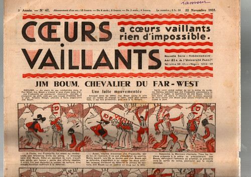 Coeurs vaillants 1931 - coeurs,