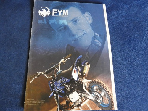 Catalogue depliant moto - depliant, fym