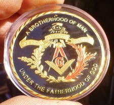 MÉDAILLE MAÇONNIQUE Pièce