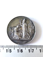 MEDAILLE DE MARIAGE EN ARGENT Ref23850J