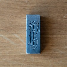 Ancien tampon sceau matrice