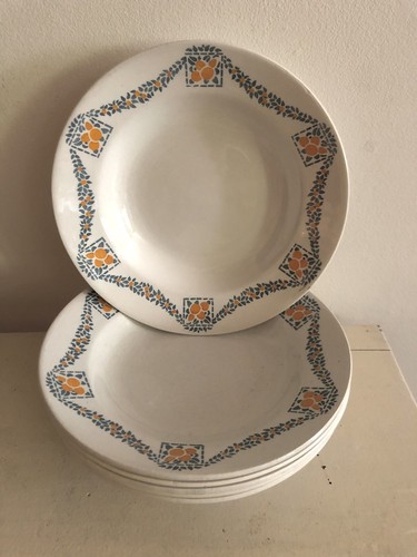 Assiettes creuses creil - creuses, et