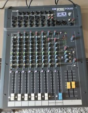 Mixer studio analogique soundcraft spirit folio F1 fader 100