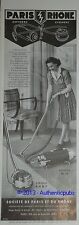 PUBLICITE ANCIENNE 1946 PARIS