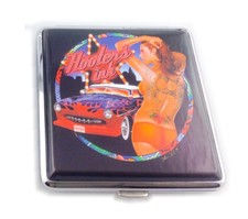 Étui à cigarettes métal 20 cigarettes modèle Hooters Ink  rétro vintage