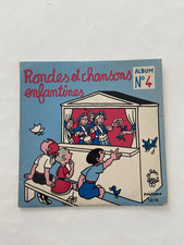 Vinyle 45 Tours – Rondes et Chansons Enfantines Petits Fayet & Petits Drancéens