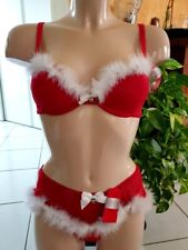 STEFFY LINGERIE ENSEMBLE 2 PIECES COQUIN THEME NOEL 