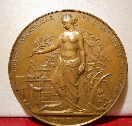 1901 rare médaille bronze - 1901,
