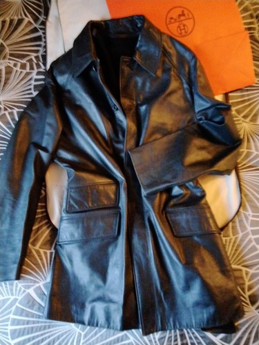 Trois quart cuir - quart, hermès