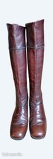 Céline Bottes vintage en cuir