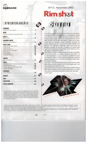 Magazine rimshot - rimshot,