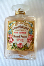 FLACON DE PARFUM ANCIEN H Payan Grasse + coffret