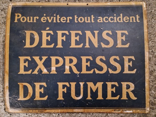 Ancien panneau carton - ancien,