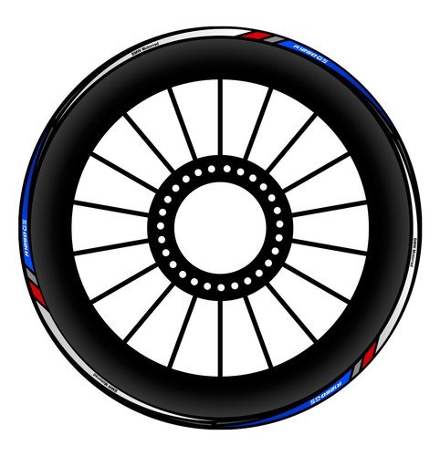 Kit autocollants jantes - autocollants,