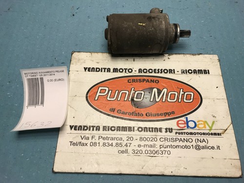 Démarreur peugeot tweet 125 - peugeot,