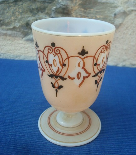 V51 verre pied calice - v51,