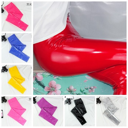 Femme cuir leggings - cuir,