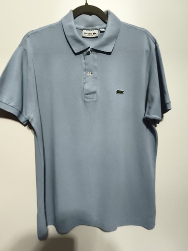 Lacoste polo taille bleu - l,