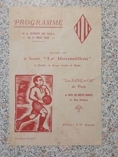 1926 Programme Gala Le