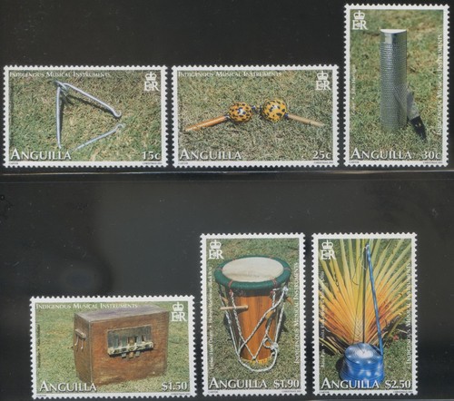 Anguilla 2001 mnh musical - anguilla,