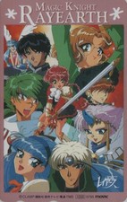 TC JAPON - MANGA - CLAMP - MAGIC KNIGHT RAYEARTH - ANIME JAPAN phonecard / MOVIC