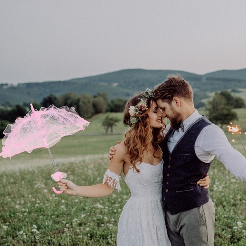 Ombrelle dentelle mariage - ombrelle,