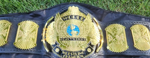 Wwf logo winged eagle belt - wwf,