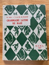 GRAMMAIRE LATINE DE BASE 