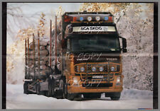 POSTER CAMION  GRUMIER VOLVO