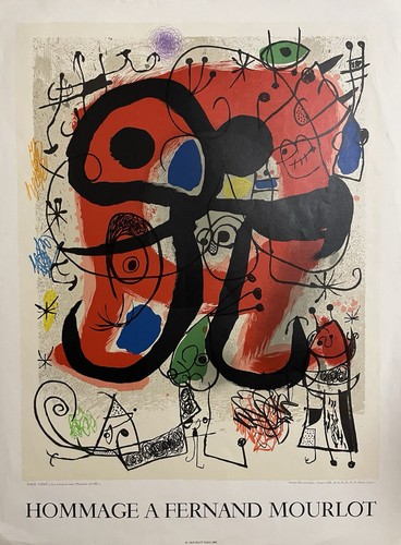 Grande lithographie affiche - grande,