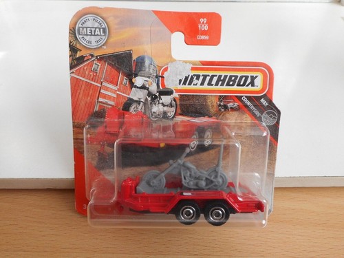 Remorque moto matchbox en - de,