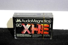 +Lot 2 cassettes Audiomagnetics XHE 90 neuves blister vintage audio Hi-Fi