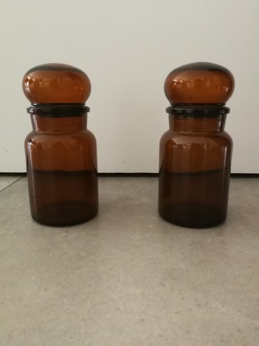 Deux pots apothicaire - deux, d'apothicaire