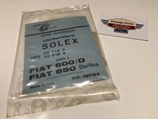 Fiat 600 Fiat 850 joints carburateur SOLEX