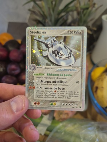 Carte pokemon steelix - carte, ex