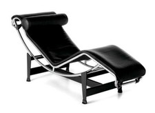 Chaiselongue Seulement Remplacement Matelas + Poggiat. en Cuir - Fabriqué Italie
