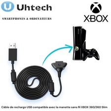 Câble de recharge USB pour manette sans fil XBOX 360/360 Slim
