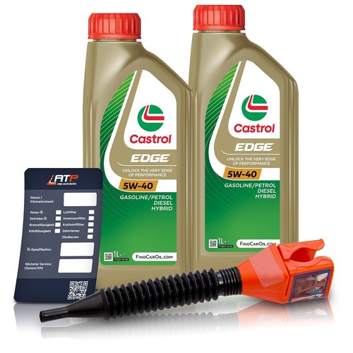 2x1litre castrol edge - 2x1litre,