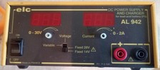 ALIMENTATION AJUSTABLE  0-30V 0-2A  - AL942 ELC + MULTIMETRE