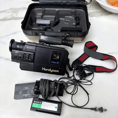 Vintage sony ccd - vintage, handycam