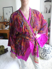 Magnifique veste en soie gypsy*Tiziano Mazzilli styliste New York* T M*