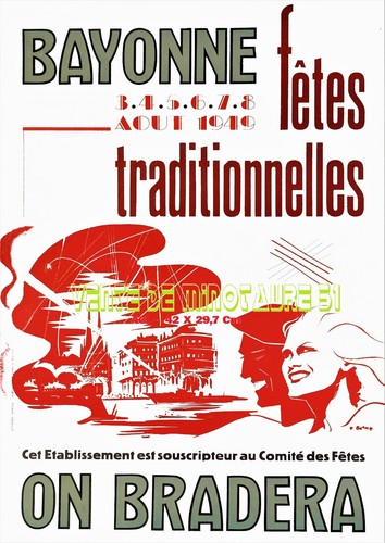 Fêtes bayonne 1949 - de,