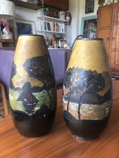 Paire vases ancien en - vases,