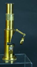 Ancien microscope de voyage