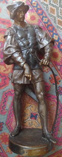 Statue bronze archer - cm,