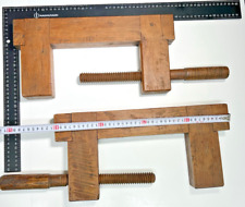 Objet de métier ANCIEN ( SERRE-JOINT ou PRESSE d'EBENISTE ? ) en BOIS d'époque