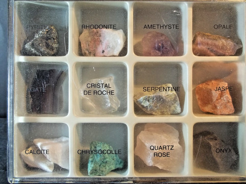 Minéraux coffret 12 - minÉraux.,