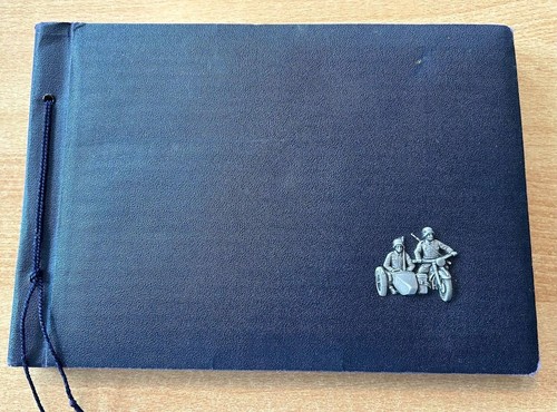 Album photo cuir ww2 - album,