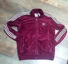 ? Adidas  originals Men's VELOUR  Beckenbauer  DH5789 veste Bordeaux rouge?